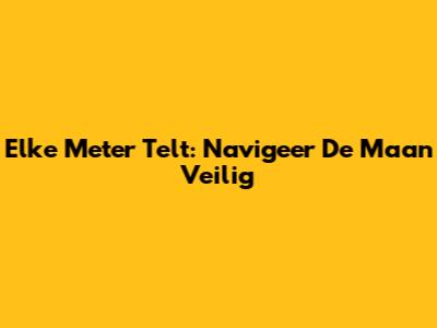 Elke Meter Telt: Navigeer De Maan Veilig