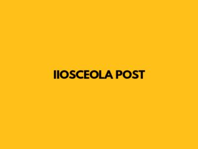 IIOSCEOLA POST