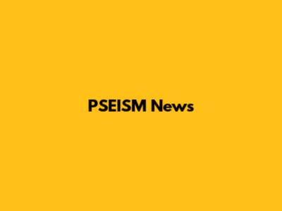 PSEISM News