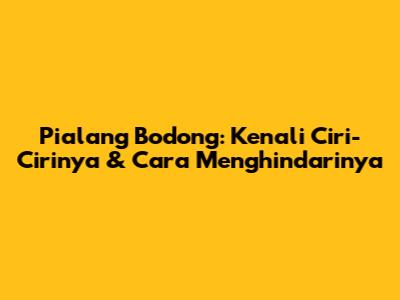 Pialang Bodong: Kenali Ciri-Cirinya & Cara Menghindarinya