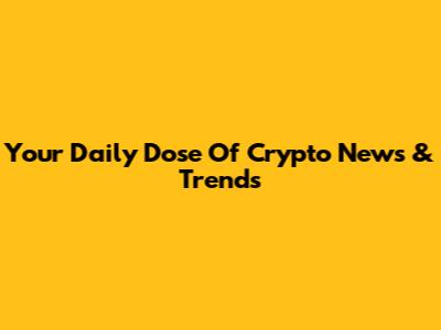 Your Daily Dose Of Crypto News & Trends