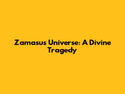 Zamasu's Universe: A Divine Tragedy